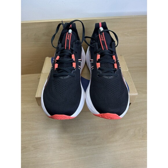 ASICS Men's Gel-Nimbus 26 Running Shoe, US Size 9.5 Black/True RED - Picture 5 of 15